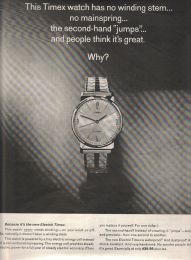 1964 Timex Electric Ad